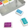 Stamping | Archival Ink 8 x 4.5″ Mini Storage Tin Paper Crafts & Scrapbooking Stamping