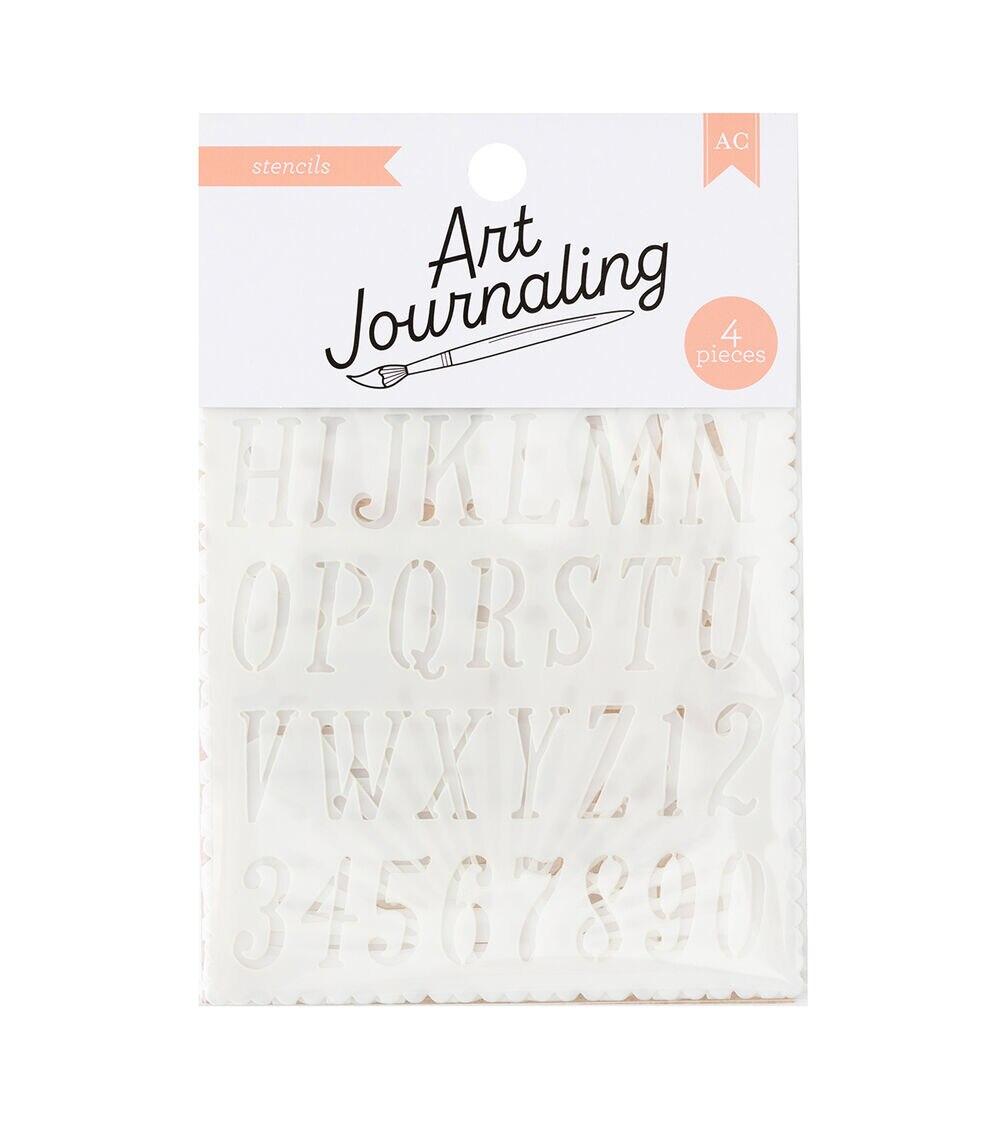 Stamping | Art Journaling Stencils Paper Crafts & Scrapbooking Stamping