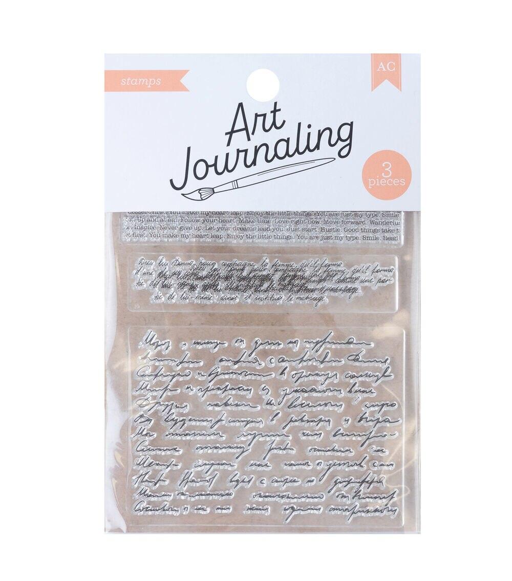 Stamping | Art Journaling Wording Stamps Paper Crafts & Scrapbooking Stamping