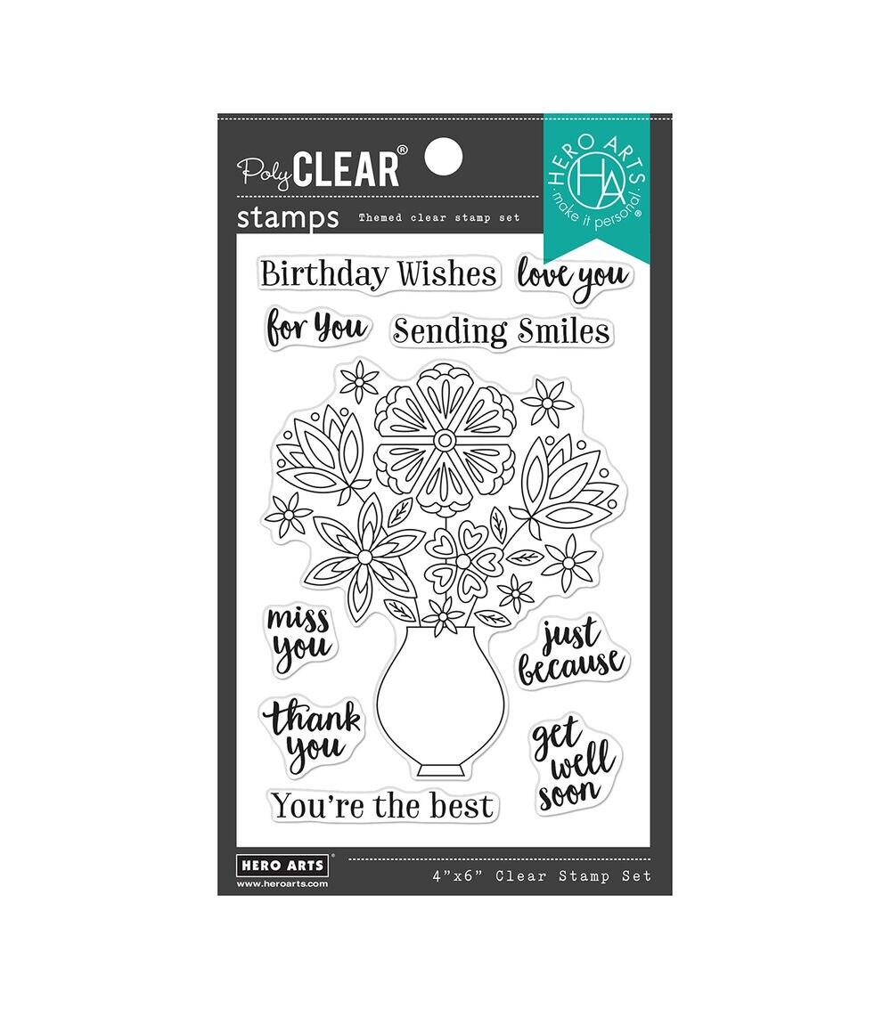 Stamping | CLEAR STAMP FLOWER VASE Paper Crafts & Scrapbooking Stamping