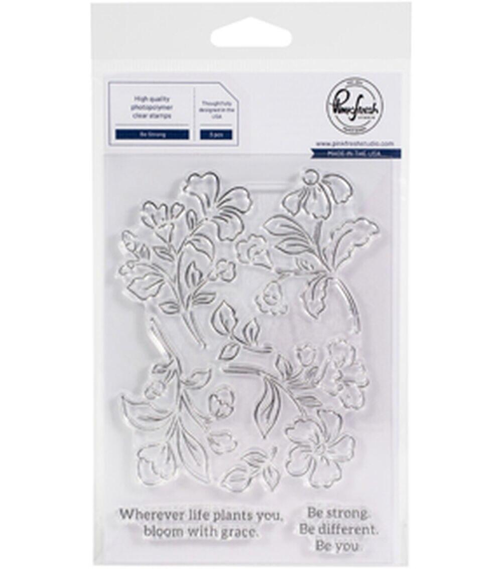 Stamping | Clear Stamp Set 4” x 6” Be Strong Paper Crafts & Scrapbooking Stamping