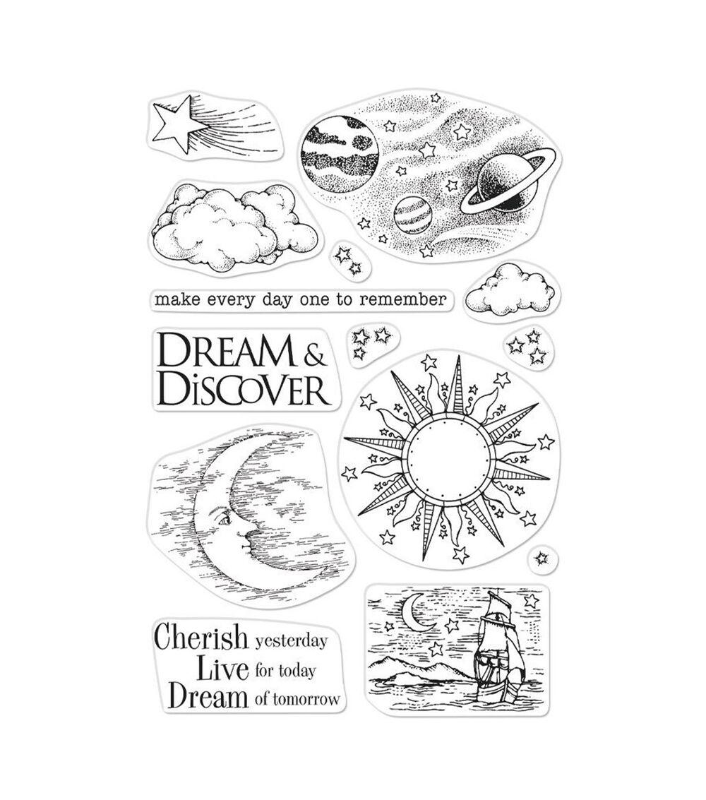 Stamping | Clear Stamp Set Celestial Paper Crafts & Scrapbooking Stamping