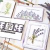 Stamping | Clear Stamp Set Floral Bundle Lavender Paper Crafts & Scrapbooking Stamping