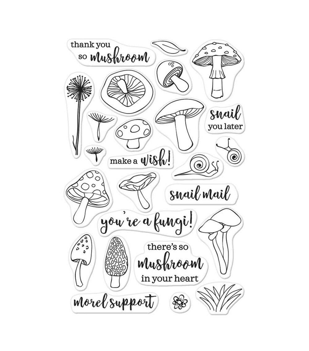 Stamping | Clear Stamp Set Fungi Paper Crafts & Scrapbooking Stamping