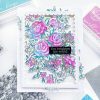 Stamping | Fancy Rose Bunch Clear Stamp Set 4″ x 6″ Paper Crafts & Scrapbooking Stamping