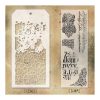 Stamping | Grime & Crackle Mixed Media Stamp & Stencil Set Paper Crafts & Scrapbooking Stamping