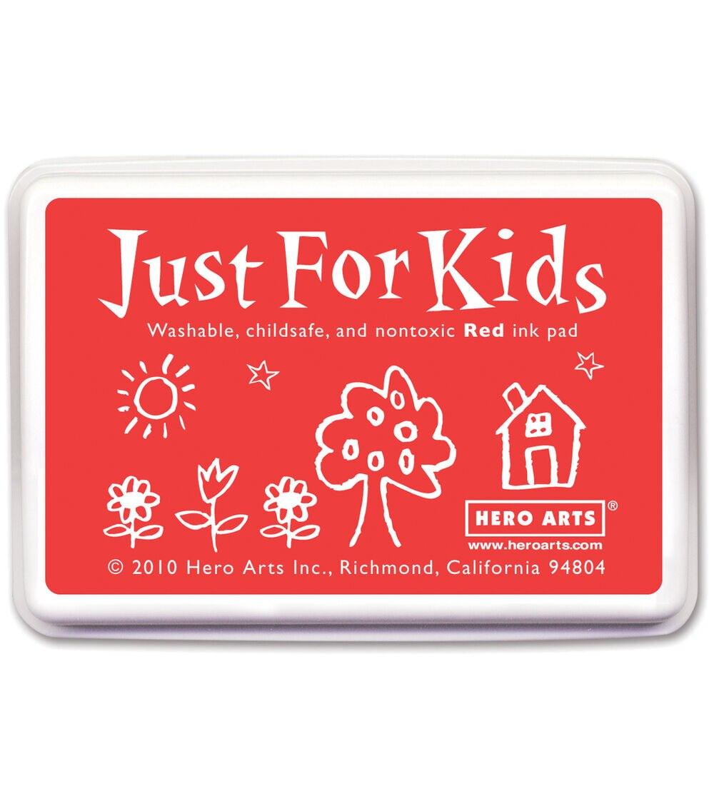 Stamping | Just For Kids Inkpad Red Paper Crafts & Scrapbooking Stamping