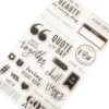 Stamping | Minc Color Fresh Clear Stamp Set Paper Crafts & Scrapbooking Stamping