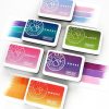 Stamping | Ombre Ink Pad Paper Crafts & Scrapbooking Stamping