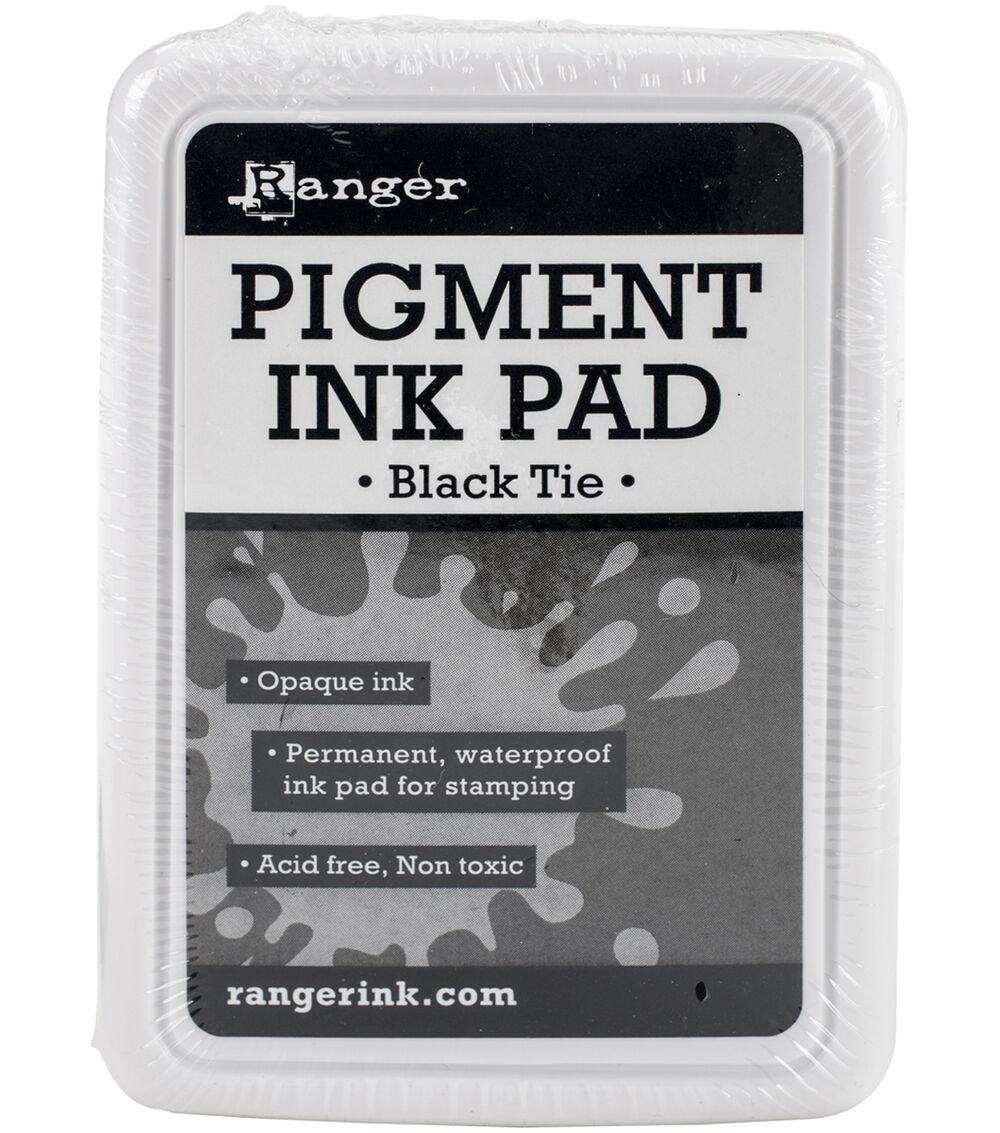 Stamping | Pigment Ink Pad Black Tie Paper Crafts & Scrapbooking Black Tie