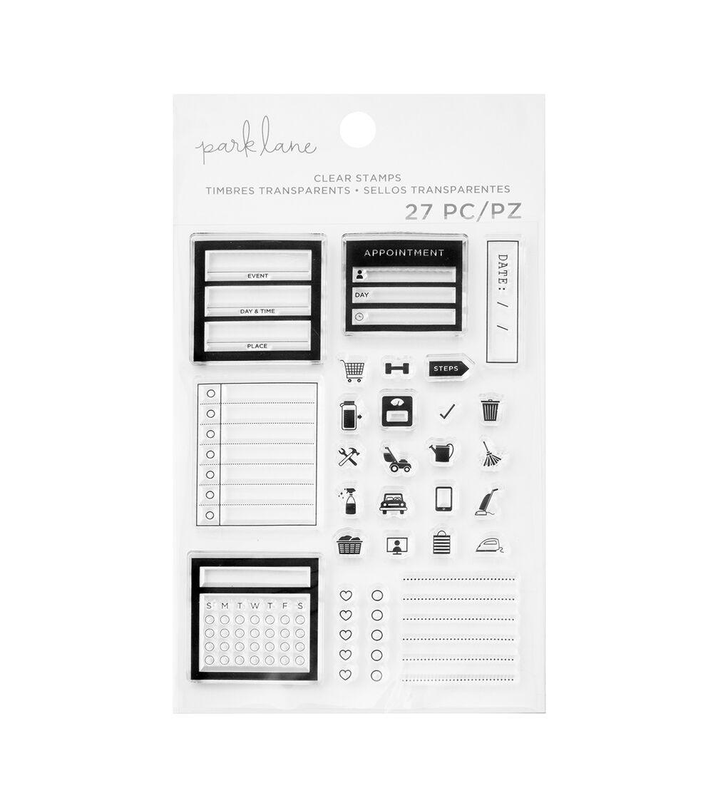 Stamping | PK Clear Stamp Planner Paper Crafts & Scrapbooking Stamping