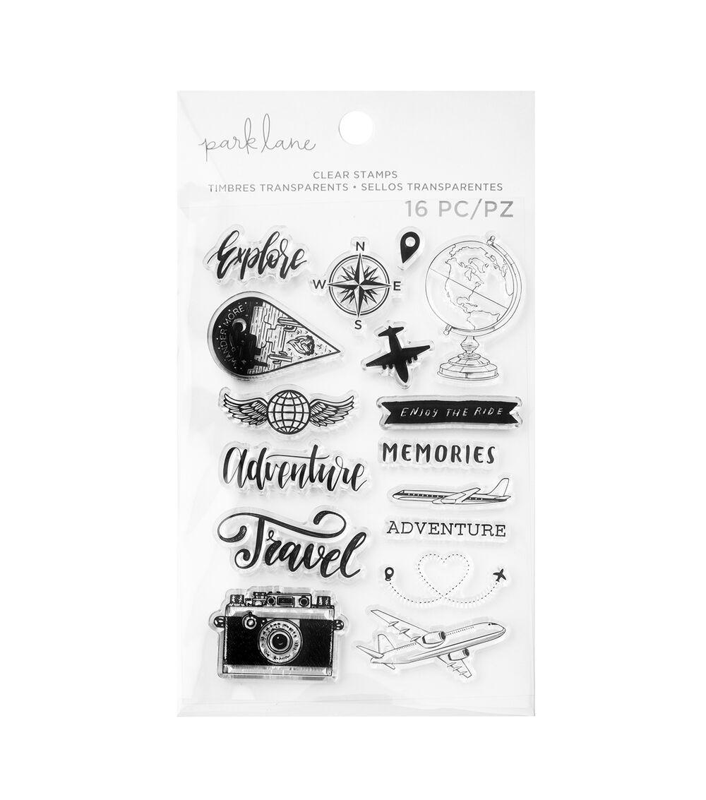 Stamping | PK Clear Stamp Travel Paper Crafts & Scrapbooking Stamping