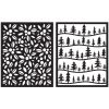 Stamping | Stencil Pairs Winter Paper Crafts & Scrapbooking Stamping