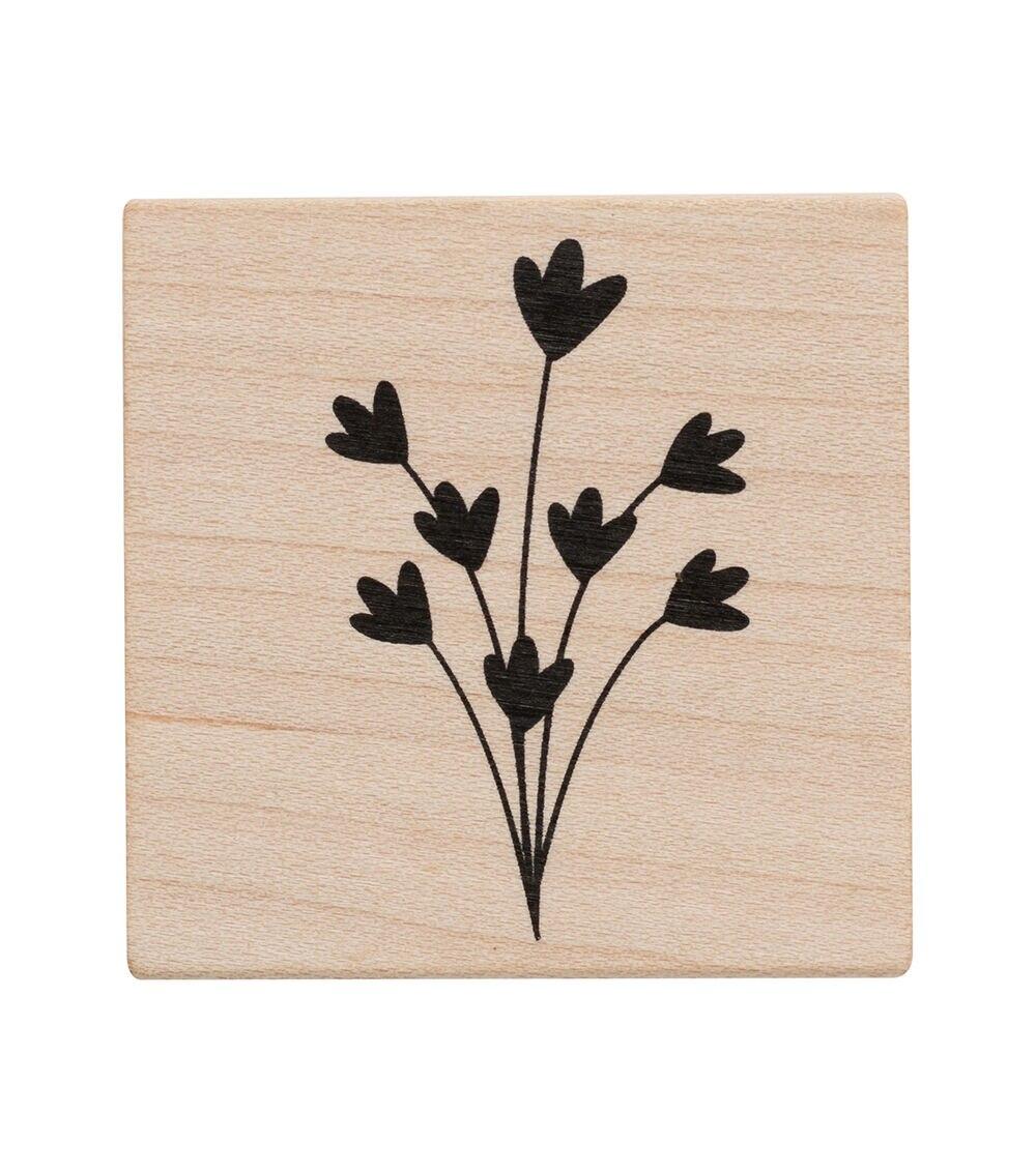 Stamping | Wooden Stamp Flower 2 Paper Crafts & Scrapbooking Stamping