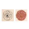 Stamping | Wooden Stamp Flower Paper Crafts & Scrapbooking Stamping