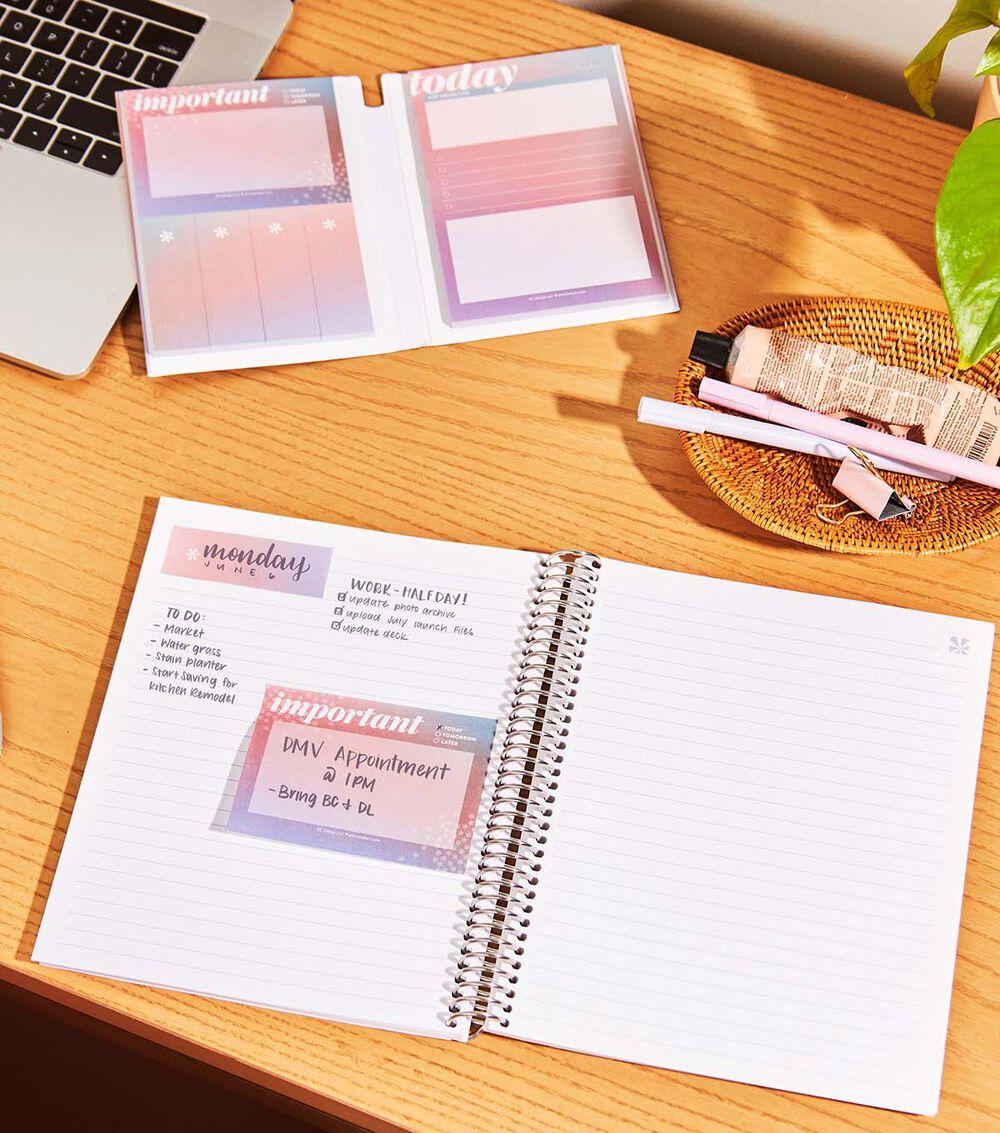 Journals & Planners | 6pk Daily Priorities Sticky Note Pads Journals & Planners Journals & Planners