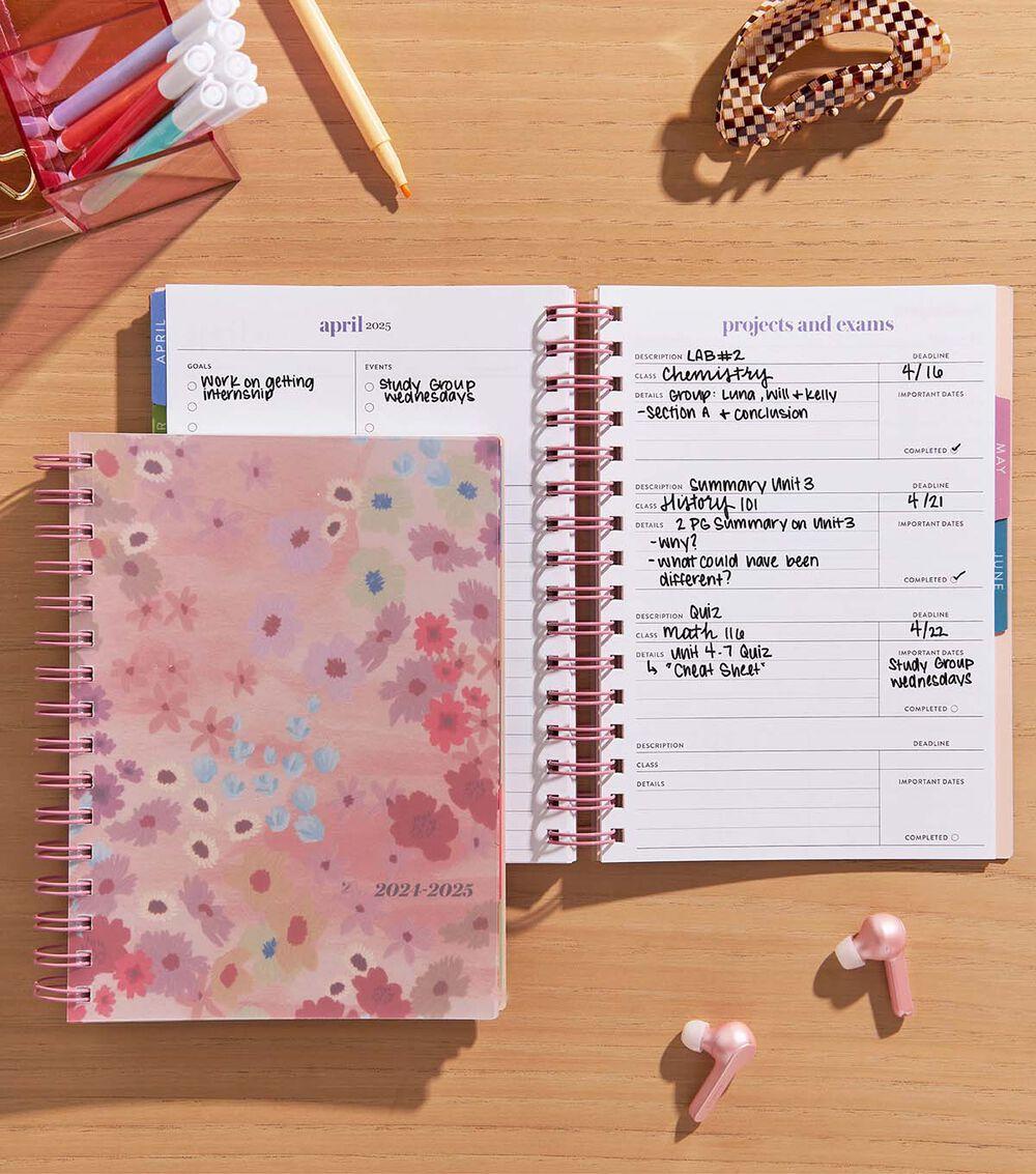 Journals & Planners | A5 Watercolor Spring Day Dated Academic Planner Journals & Planners Journals & Planners