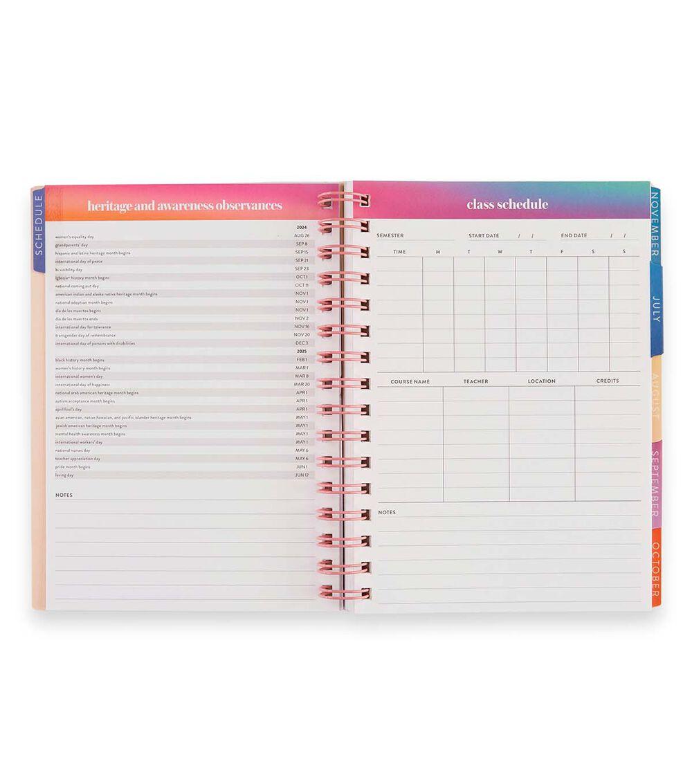 Journals & Planners | A5 Watercolor Spring Day Dated Academic Planner Journals & Planners Journals & Planners