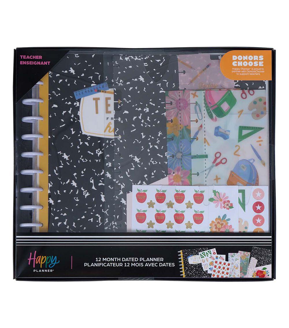 Journals & Planners | 12 Month 2024 Books & Blooms Big Teacher Planner Journals & Planners Journals & Planners