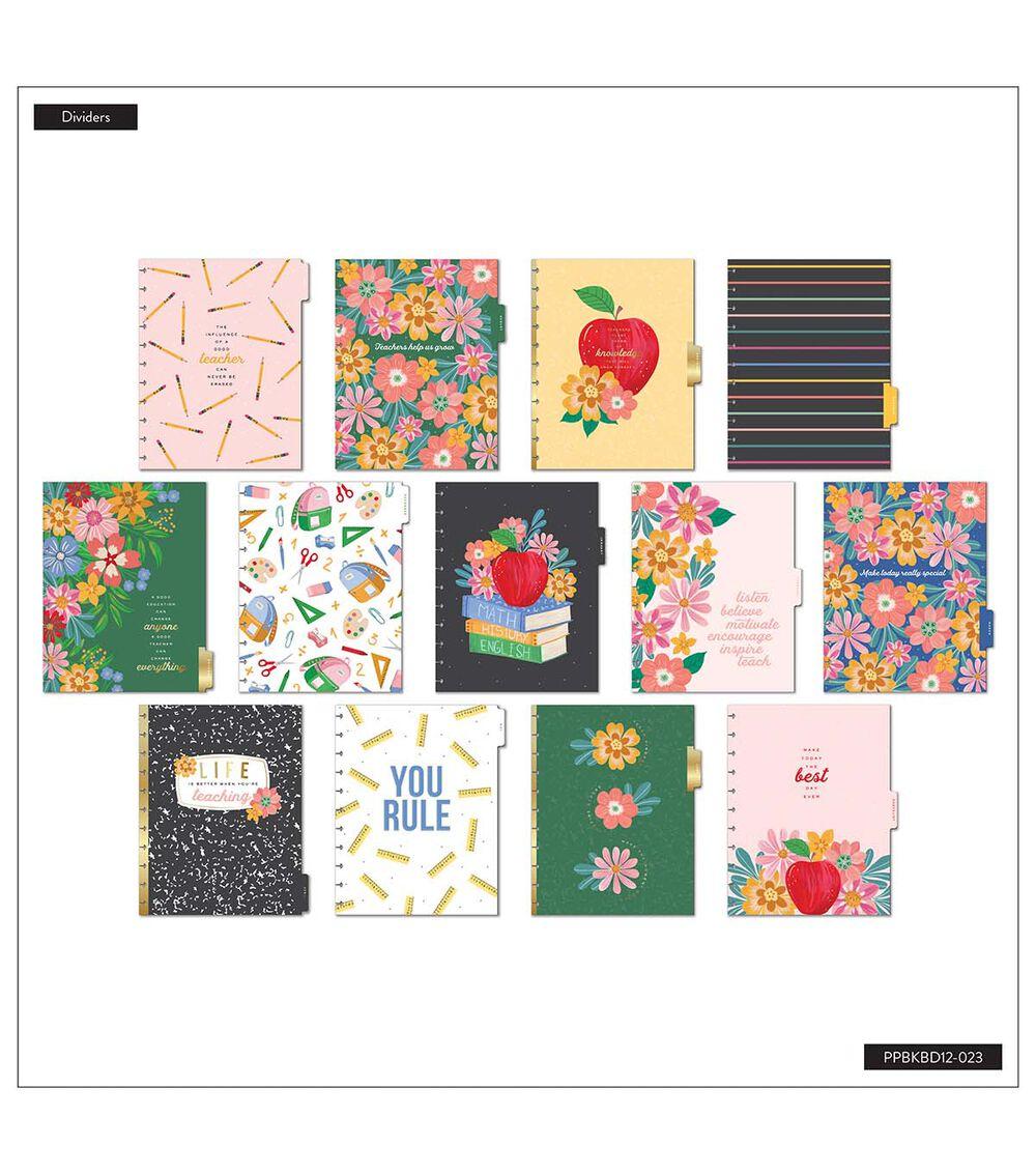 Journals & Planners | 12 Month 2024 Books & Blooms Big Teacher Planner Journals & Planners Journals & Planners