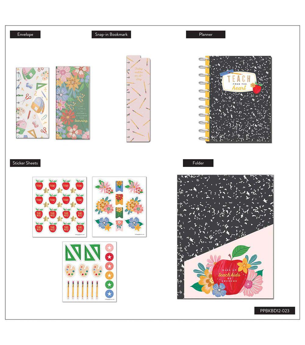 Journals & Planners | 12 Month 2024 Books & Blooms Big Teacher Planner Journals & Planners Journals & Planners