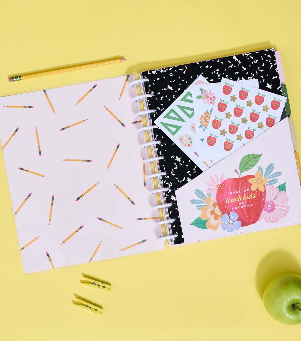 Journals & Planners | 12 Month 2024 Books & Blooms Big Teacher Planner Journals & Planners Journals & Planners