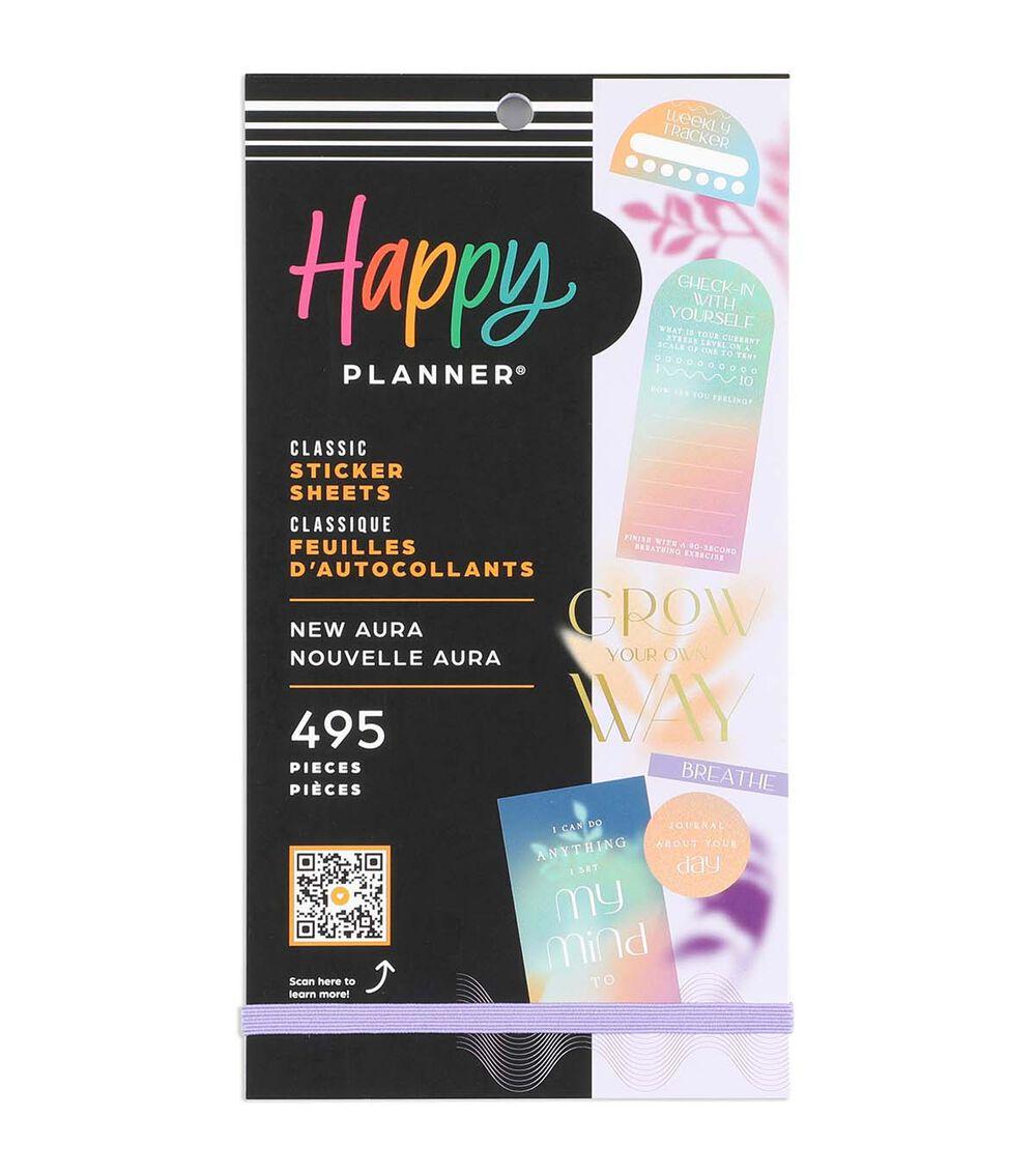 Journals & Planners | 495pc New Aura 30 Sheet Classic Sticker Pack Journals & Planners Journals & Planners