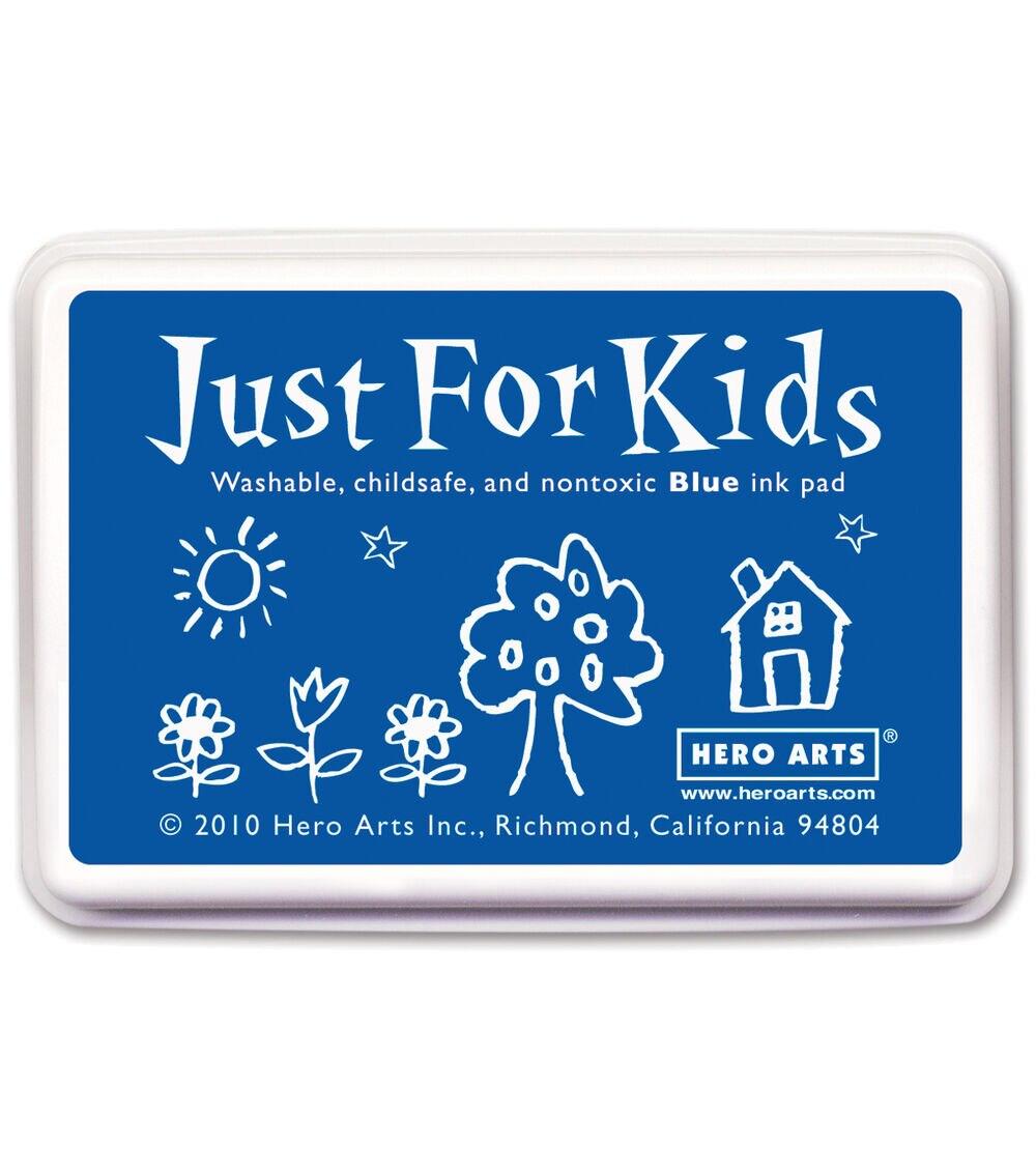 Stamping | Just For Kids Inkpad Blue Paper Crafts & Scrapbooking Stamping