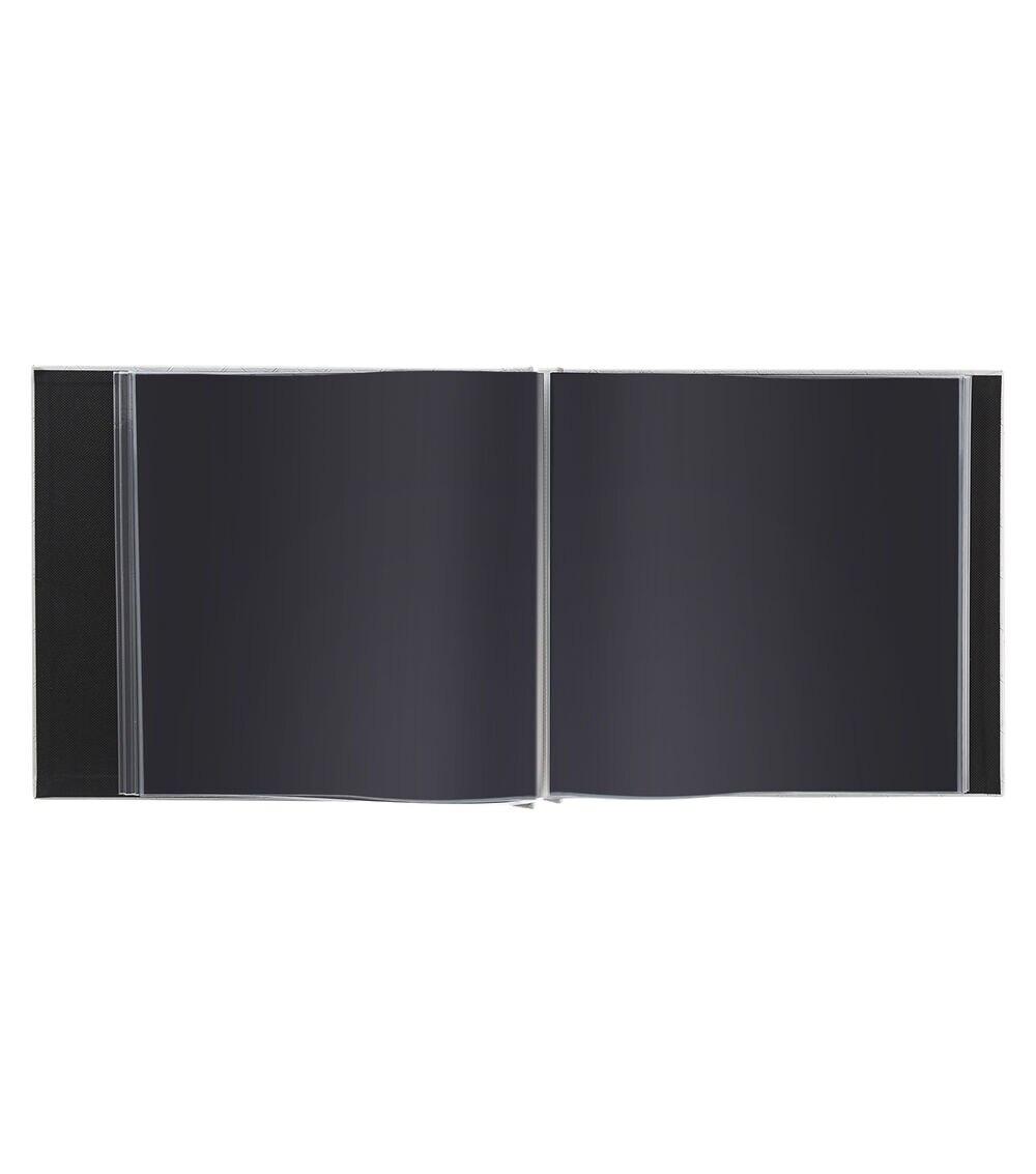 Albums | 12″ x 12″ Pearl Gray Diamonds Scrapbook Album Albums Albums