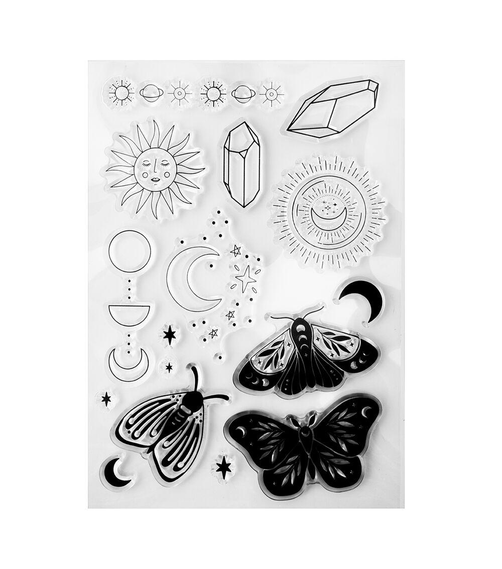 Stamping | PK Clear Stamp Celestial Paper Crafts & Scrapbooking Stamping