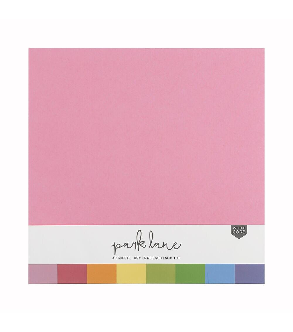 Paper | 40 Sheet 12″ x 12″ Primary Smooth Cardstock Paper Pack Paper Paper